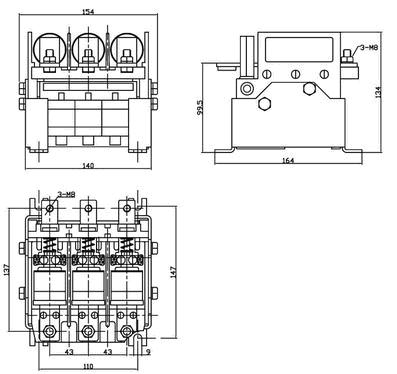 CV、CHV系列交流真空接触器
